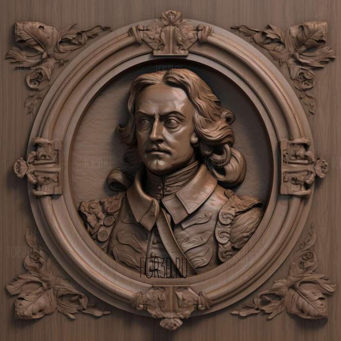 Peter the Great 3 3d stl модель для ЧПУ